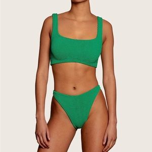 Hunza G Xandra Bikini 
Emerald / One Size